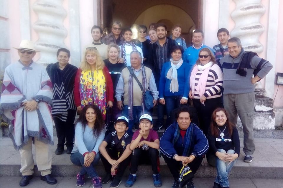 Escritores en Santa Lucía. 