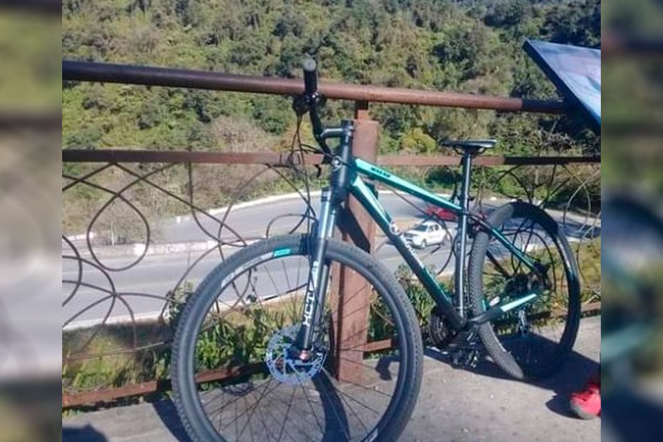 La bicicleta robada en la vivienda del Pasaje Bascari.