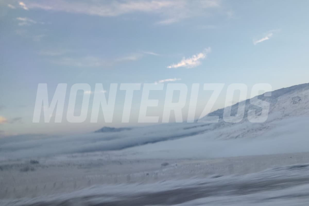Así amaneció el Infiernillo en este martes. Foto Gentileza FM RadionMunicipal Calchaquí