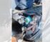 Trabajadores de la recolección heridos por vidrios sueltos en las bolsas de residuos recolector herido